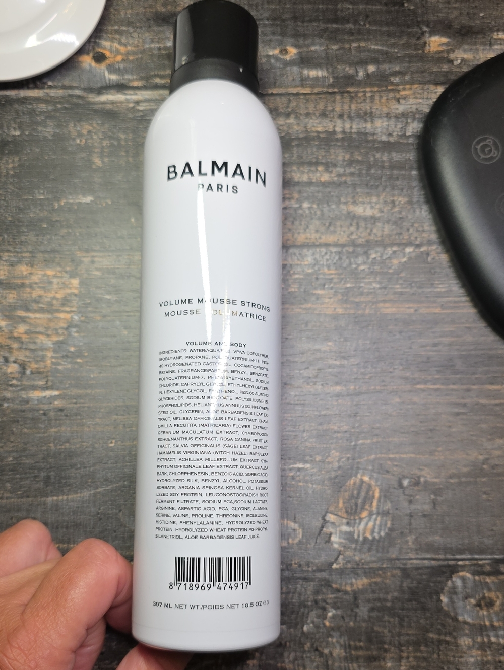 Balmain Paris Volume Mousse Strong - White Bottle